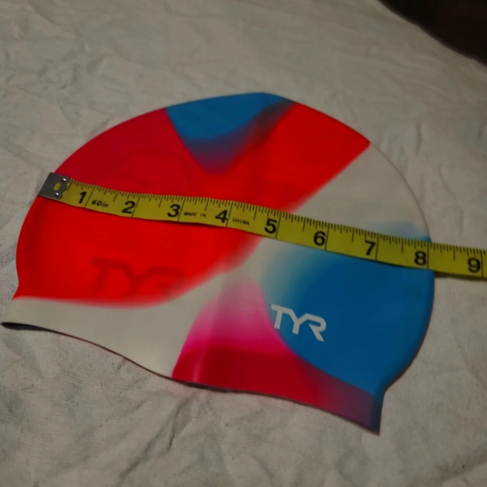 TYR Assorted Graphic Swim Cap Junior Hypoallergenic Silicone